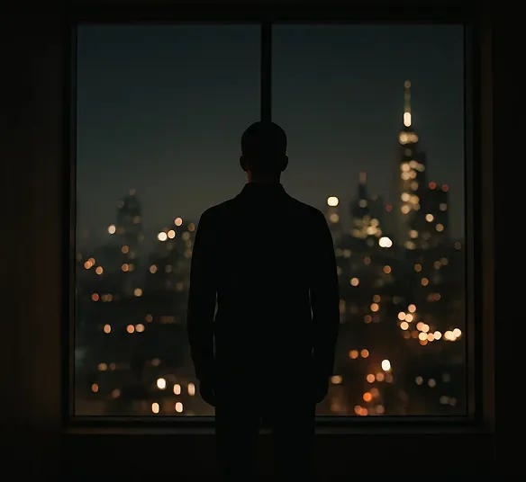 benefits picture men near window